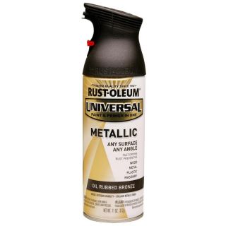 Rust Oleum Universal Oil Rubbed Bronze Metallic Rust Resistant Enamel Spray Paint (Actual Net Contents 11 oz)