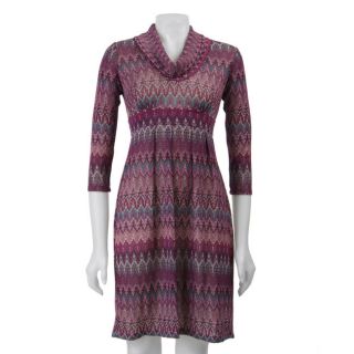 London Times Womens Stripe Knit Dress   12078085  