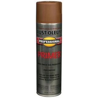 Rust Oleum Professional 15 oz. Flat Red Primer Spray (Case of 6) 7569838