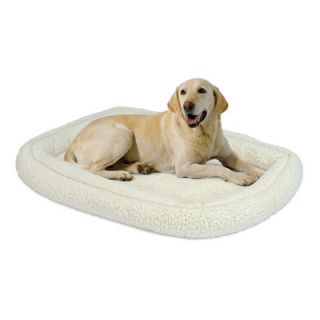 Midwest Homes For Pets Quiet Time Deluxe Fleece Double Bolster Bed