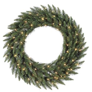 36 in. Camdon Fir Pre lit Christmas Wreath   Christmas Wreaths