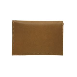 Piel Leather Large Tri Fold Wallet   Saddle   Business Accessories