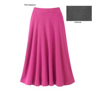 Spiegel Womens Elastic Waist Flared Skirt   13280709  